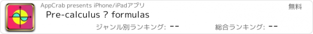 おすすめアプリ Pre-calculus — formulas