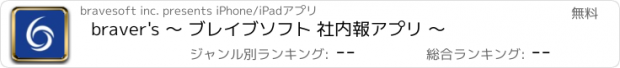 おすすめアプリ braver's 〜 ブレイブソフト 社内報アプリ 〜