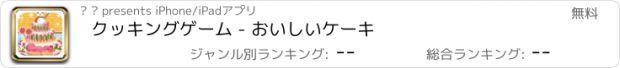 おすすめアプリ クッキングゲーム - おいしいケーキ