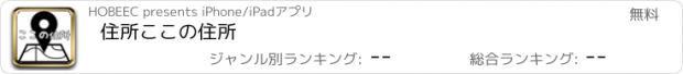 おすすめアプリ 住所ここの住所