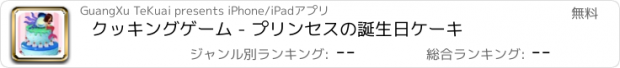 おすすめアプリ クッキングゲーム - プリンセスの誕生日ケーキ