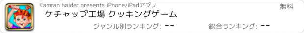 おすすめアプリ ケチャップ工場 クッキングゲーム