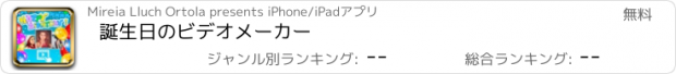 おすすめアプリ 誕生日のビデオメーカー