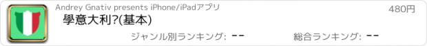 おすすめアプリ 學意大利语(基本)