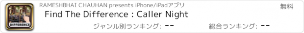 おすすめアプリ Find The Difference : Caller Night