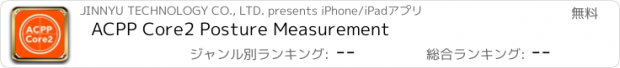 おすすめアプリ ACPP Core2 Posture Measurement