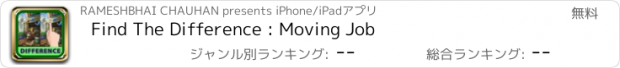 おすすめアプリ Find The Difference : Moving Job