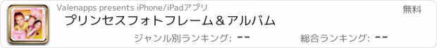 おすすめアプリ プリンセスフォトフレーム＆アルバム