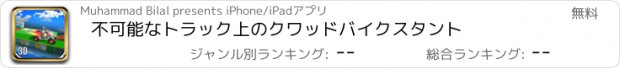 おすすめアプリ 不可能なトラック上のクワッドバイクスタント