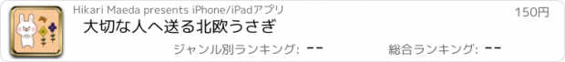 おすすめアプリ 大切な人へ送る北欧うさぎ