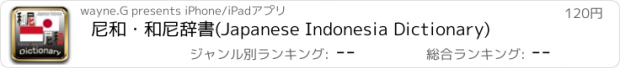 おすすめアプリ 尼和・和尼辞書(Japanese Indonesia Dictionary)