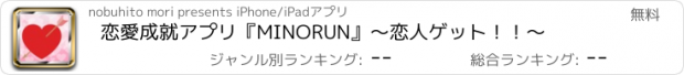 おすすめアプリ 恋愛成就アプリ『MINORUN』　～恋人ゲット！！～