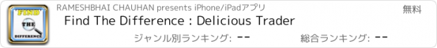 おすすめアプリ Find The Difference : Delicious Trader