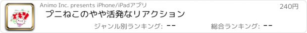 おすすめアプリ プニねこのやや活発なリアクション