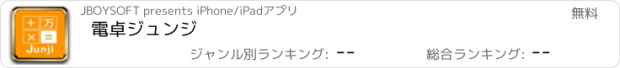 おすすめアプリ 電卓ジュンジ