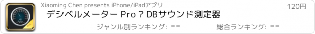 おすすめアプリ デシベルメーター Pro – DBサウンド測定器