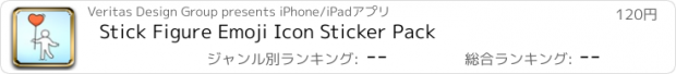 おすすめアプリ Stick Figure Emoji Icon Sticker Pack