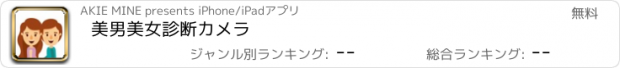 おすすめアプリ 美男美女診断カメラ