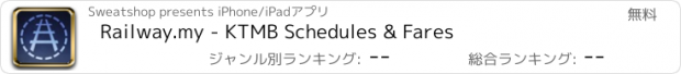 おすすめアプリ Railway.my - KTMB Schedules & Fares