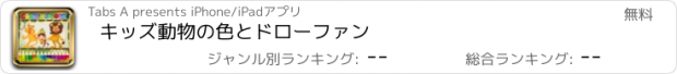 おすすめアプリ キッズ動物の色とドローファン