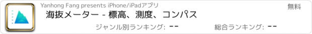 おすすめアプリ 海抜メーター - 標高、測度、コンパス