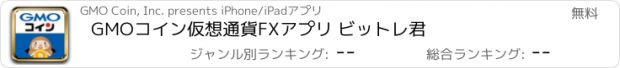 おすすめアプリ GMOコイン仮想通貨FXアプリ ビットレ君