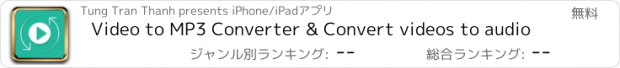 おすすめアプリ Video to MP3 Converter & Convert videos to audio