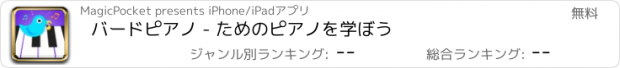 おすすめアプリ バードピアノ - ためのピアノを学ぼう
