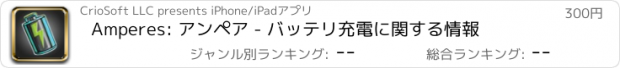 おすすめアプリ Amperes: アンペア - バッテリ充電に関する情報