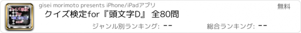 おすすめアプリ クイズ検定for『頭文字D』 全80問