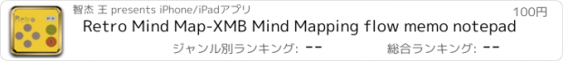 おすすめアプリ Retro Mind Map-XMB Mind Mapping flow memo notepad