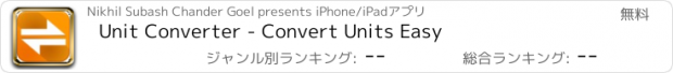 おすすめアプリ Unit Converter - Convert Units Easy