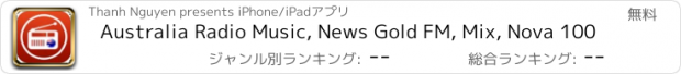 おすすめアプリ Australia Radio Music, News Gold FM, Mix, Nova 100