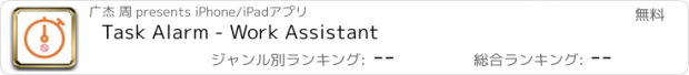 おすすめアプリ Task Alarm - Work Assistant