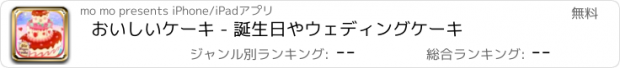 おすすめアプリ おいしいケーキ - 誕生日やウェディングケーキ