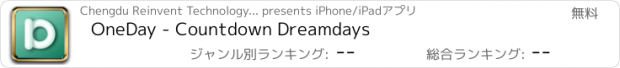おすすめアプリ OneDay - Countdown Dreamdays