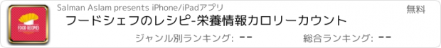 おすすめアプリ フードシェフのレシピ-栄養情報カロリーカウント