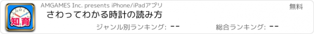 おすすめアプリ さわってわかる時計の読み方