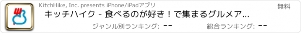 おすすめアプリ キッチハイク - 食べるのが好き！で集まるグルメアプリ