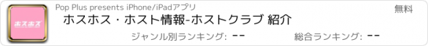 おすすめアプリ ホスホス・ホスト情報-ホストクラブ 紹介