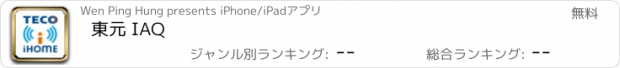 おすすめアプリ 東元 IAQ