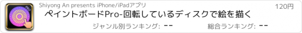 おすすめアプリ ペイントボードPro-回転しているディスクで絵を描く