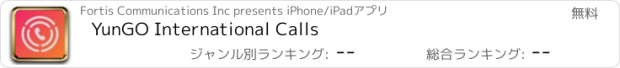 おすすめアプリ YunGO International Calls