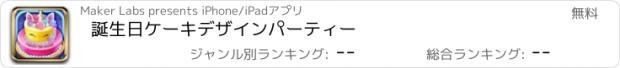 おすすめアプリ 誕生日ケーキデザインパーティー