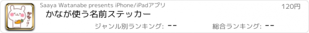 おすすめアプリ かなが使う名前ステッカー