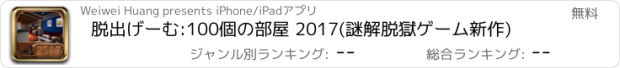 おすすめアプリ 脱出げーむ:100個の部屋 2017(謎解脱獄ゲーム新作)