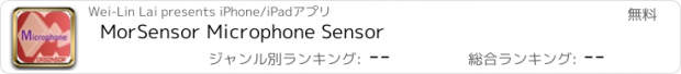おすすめアプリ MorSensor Microphone Sensor
