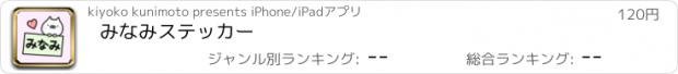 おすすめアプリ みなみステッカー