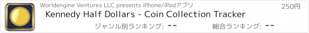 おすすめアプリ Kennedy Half Dollars - Coin Collection Tracker