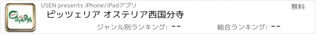 おすすめアプリ ピッツェリア オステリア西国分寺